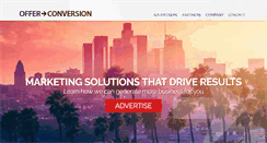 Desktop Screenshot of offerconversion.com